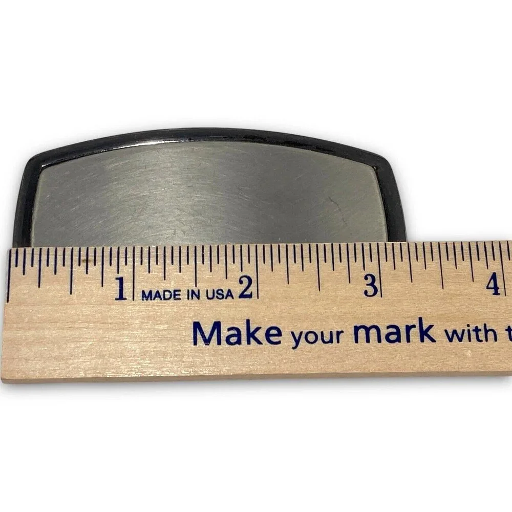 Vintage Belt Buckle Solid Brushed And Polished Stainless Steel‎ Modern Design